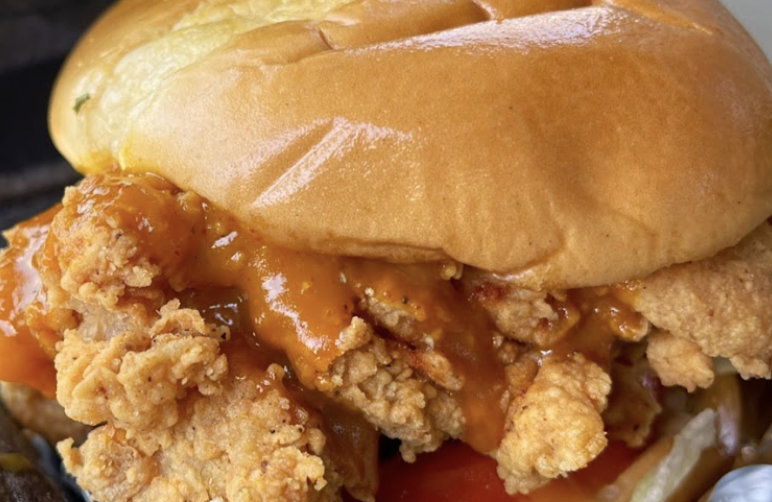 Wayne Heads Southern Kitchen signature dishes Chicken WingsSurf and TurfChicken Sandwich